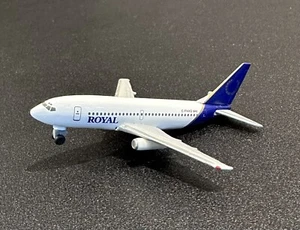 Herpa Miniature Airplane 1:500 Scale Royal Boeing 737-200 - Picture 1 of 12
