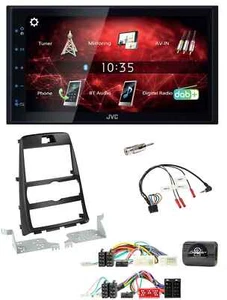 JVC DAB USB Bluetooth 2DIN Lenkrad Autoradio für Hyundai Genesis 2010-2013 schwa - Bild 1 von 7