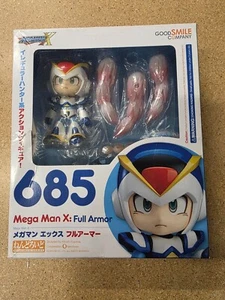 Mega Man X Full Armor Nendoroid Figure Goodsmile Authentic 685 - damaged box - Picture 1 of 8