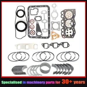 Full Set Re-Ring Kit For Yanmar 3TN66 Engine John Deere 240,415,332,655 Tractor - Bild 1 von 6