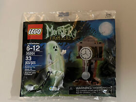 NEW Lego Monster Fighters #30201 Glow In Dark Ghost Polybag Sealed