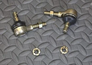 2 x NEW tie rod end ball joints Yamaha Banshee Raptor 660 Warrior Blaster Kodiak - Picture 1 of 3