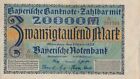 Bavaria Rosenbg: BAY7a Länderbanknote Bavaria used (III) 1923 20.000  (10288494