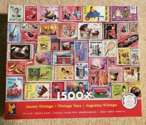 Ceaco "Vintage Toys" 1500 piece Jigsaw Puzzle- Brand NEW! - Picture 1 of 4