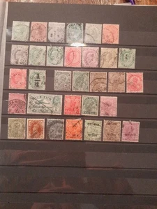 Colección Sellos Clásicos India Británica - Imagen 1 de 12