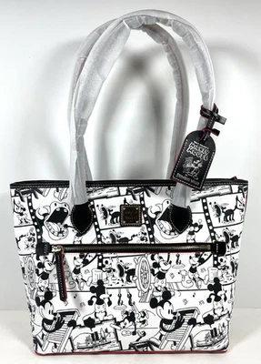 Dooney & Bourke Disney Mickey Mouse Steamboat Willie Tote Bag Exact Placement - Image 1 of 4