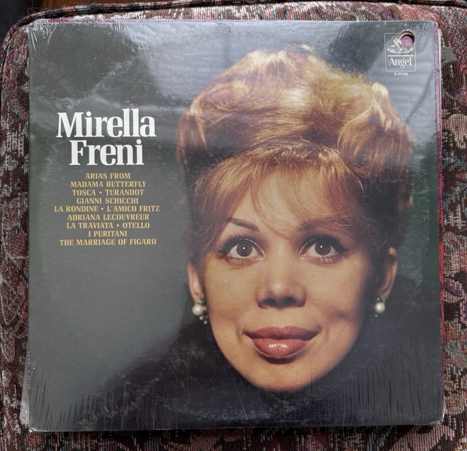 SEALED: Mirella Freni - Arias From Butterfly, Tosca, Turandot - Angel S-37446 - Image 1 of 2