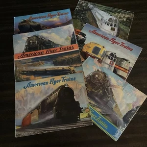 Set of Seven Original American Flyer Trains Catalogs from 1930's - Picture 1 of 19