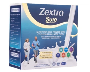 Leche en polvo Zextra Sure para dolor de rodilla huesos fortalecimiento articular (18 sobres) DHL - Imagen 1 de 8
