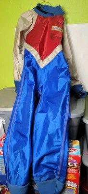 Traje Seco Internacional Descalzo De Colección Traje Seco Un Cuerpo Completo Años 80 Deportes Acuáticos Foto 1 de 4