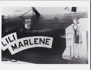 USAAF Boeing B-17G Lili Marlene Nase Art 379 BG Foto - Bild 1 von 1