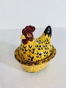Emma Bridgewater National Trust Egg Coddler Yellow - 1998 - Picture 1 of 6