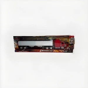 1:32 Die Cast Kenworth W900 Semi w/ Grain Hauler - Long Haul Truckers by New Ray - Picture 1 of 6