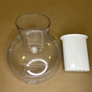 Kitchen Aid Food Processor 7 Cup KFP720WH2 Dome Lid/plunger Only Food Prep - Picture 1 of 4