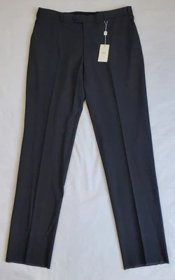 Nuevo Pantalón Recto $325 Armani Collezioni Gris Mezcla Lana Talla 38x38 Sin Dobladillo Foto 1 de 4