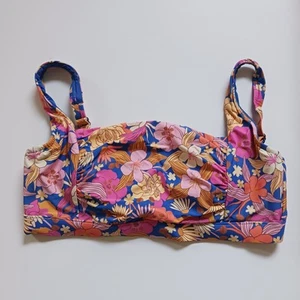 Ripcurl Women's Bikini Top Bra Blue Multicolor SZ S NWOT - Picture 1 of 3