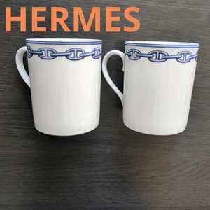 Hermes Chaine D'Ankle Mug Blue - Picture 1 of 11