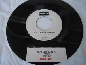 Oasis Don't Look Back in Anger Mint-7" Jukebox Promo 1996 Step Out CRE 221 A1 B1 - Picture 1 of 6