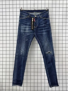 dsquared2 distressed jeans men ibrahimovic size 32 - Picture 1 of 16