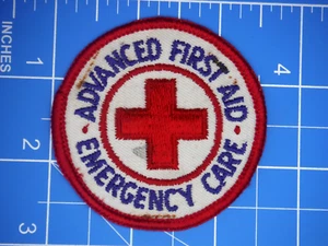 Advanced First Aid Emergency Care patch-Vintage - Picture 1 of 2
