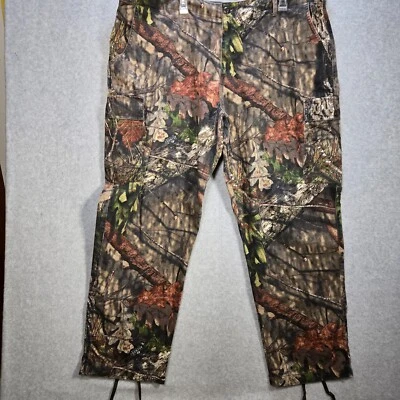 Cabelas Camo Cargo Pants Seclusion 3D Mens 46 Reg Camouflage Hunting Pants - Image 1 of 4