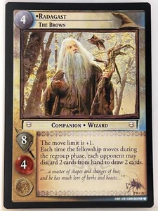 LORD OF THE RINGS TCG REFLECTIONS FOIL 9R+26 RADAGAST THE BROWN ex - Picture 1 of 1