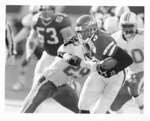 New York Jets # 88 WR Al Toon 8 x 10 B&W Rc Print - Picture 1 of 1
