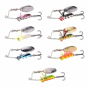 Spro Larva S-Bait Spinnerbait 4cm 7g Larve Drilling Einzelhaken Gamakatsu Neu - Bild 1 von 9