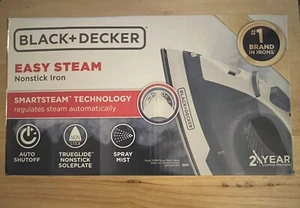 BLACK+DECKER IR40V Easy Steam Compact Iron - Blue/White - Picture 1 of 3