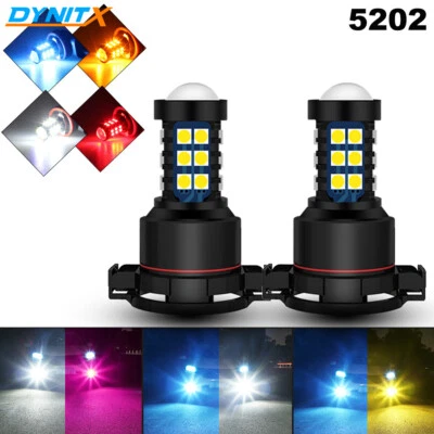 Bright 30SMD LED Fog Driving Light Replce Bulbs Daytime Running DRL 5202 5201 - Image 1 of 4