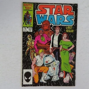 Star Wars 107 (1986) Final Issue, All Together Now, RARE Marvel S - Picture 1 of 12