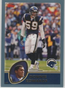 2003 Topps Football San Diego Chargers Team Set  - Picture 1 of 1