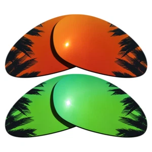 Lentes de repuesto naranja rojo espejadas y verdes para Oakley Minute 2.0 polarizadas - Imagen 1 de 4