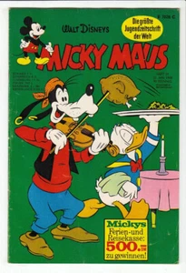 Mickey Mouse 1968 Nº 21 Cuaderno Original Antiguo ¡En Buen Estado! - Imagen 1 de 5