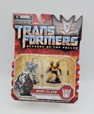Transformers Revenge Of The Fallen Mini Clips Megatron & Bumblebee Hasbro - Image 1 of 2