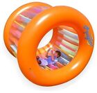 Giant Water Wheel Pool Float | Human Hamster Wheel | Inflatable Pool and Swivel