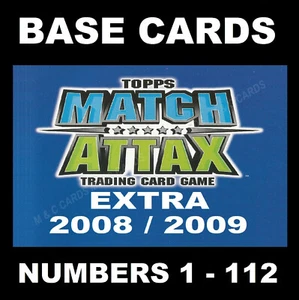Match Attax EXTRA 2008/09 Premier League BASISKARTEN / CLUBKAPITÄN / NEU SIGNIERUNG - Bild 1 von 113