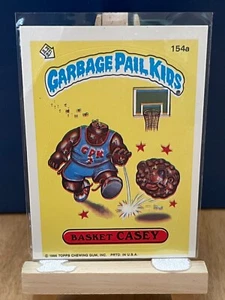 1986 Topps Garbage Pail Kids # 154a BASKET CASEY NBA GPK Series 4 GPK - Picture 1 of 2