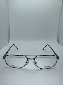 Elasta By Safilo (Italy) 55/17 140 Bronze Aviator Men Eyeglass Frames 81A - Picture 1 of 22
