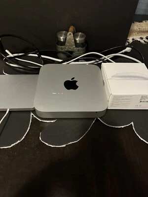 2012 Apple Mac Mini Model A1347 1TB HDD Intel i7 4gb Ram Disc Player And Mouse - Image 1 of 4