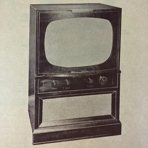 1953 Stromberg Carlson TV 421 Service Wire Schematic Repair Manual Vtg Original - Picture 1 of 2