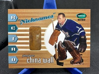 2002-03 Parkhurst Retro #RN-8 Johnny Bower Retro Nicknames - Image 1 of 4