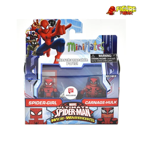 Marvel Minimates Walgreens Wave 5 Spider-Girl & Carnage-Hulk Cover