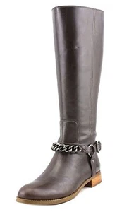 Coach Mabel Damen dunkelbraun Leder runde Spitze halbhohe Reitstiefel 5,5 - Bild 1 von 2