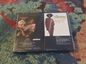 Dionne Warwick 2 Cassette Lot Reservations For Two Friends POP Soul R&B Good - Picture 1 of 2
