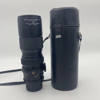 Sigma XQ High Power 70-230mm F4.5 Macro ZOOM LENS  W/ case- Nikon - Image 1 of 4