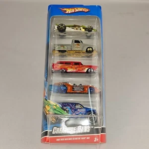 Hot Wheels 5-Car Gift Pack Creature Cars From 2009 NIB - 01806 (K206) SHIPS FREE - Picture 1 of 7