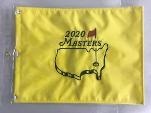 SPILLA MASTERS GOLF TORNEO 2020 BANDIERA AUGUSTA NAZIONALE GOLF CLUB NUOVA SIGILLATA - Foto 1 di 2
