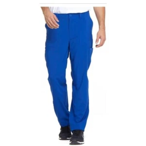 Dickies Blue EDS Medical Scrub Pants 4-Way Stretch Durable Easy Care Large New - Picture 1 of 13