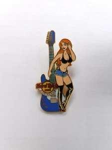 Hard Rock Cafe BIRMINGHAM 2005 - Biker Chick - European Sexy Girl Series Pin - Picture 1 of 1